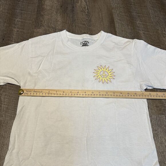Call Your‎ Mother Celestial Dreamer Short Sleeve Graphic Tee S Small Hippie Boho - Picture 3 of 5